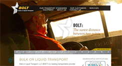 Desktop Screenshot of bolt-transport.com